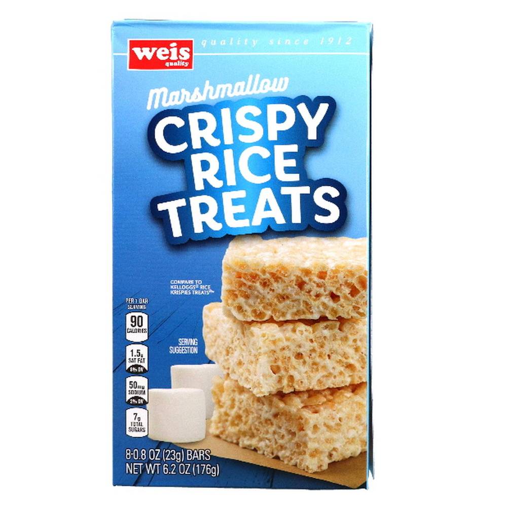 Weis Marshmallow Crispy Rice Treats (0.8 oz, 8 ct)