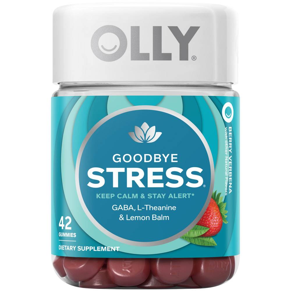 Olly Goodbye Stress Gummies (berry verbena)