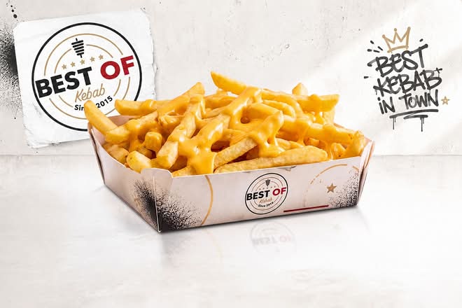 🧀 BARQUETTE FRITES CHEDDAR