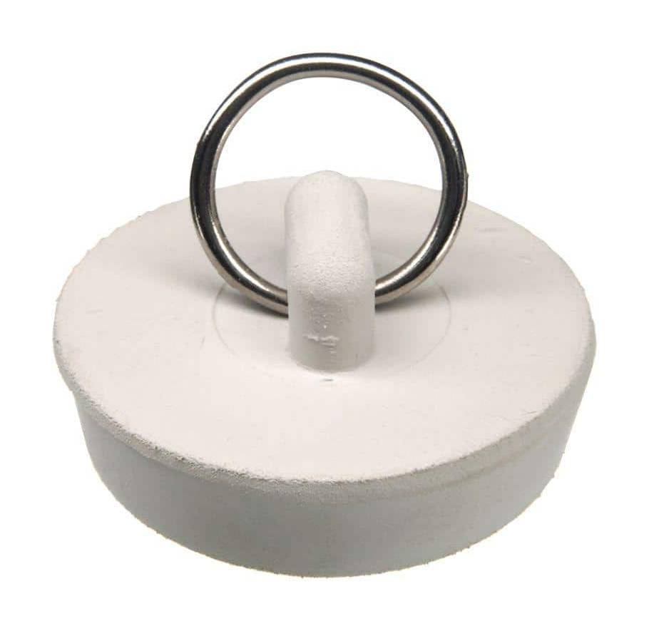 Danco 1-1/2 In. Rubber Stopper In White