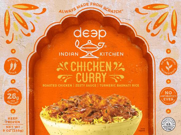 Deep Indian Kitchen Medium Spice Chicken Curry