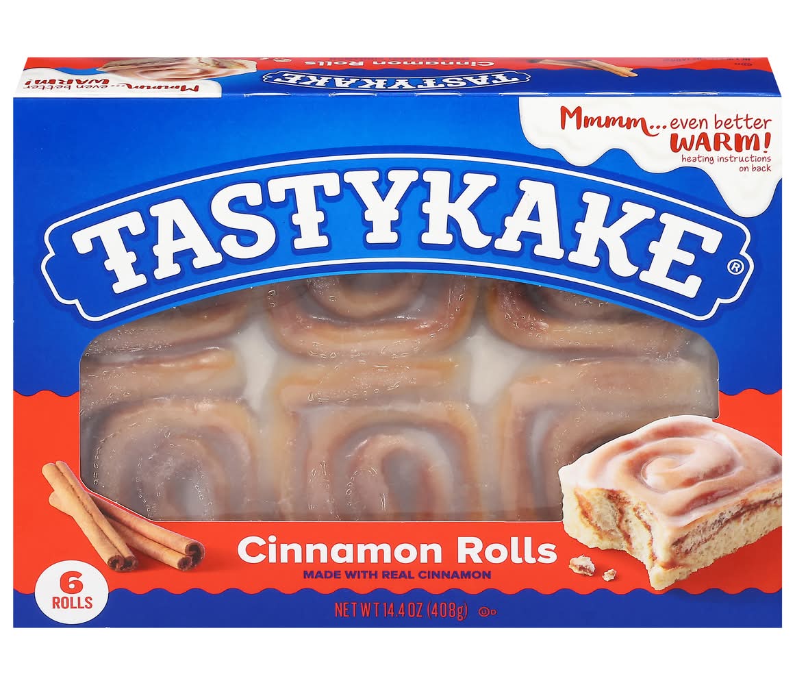 Tastykake Rolls, Cinnamon (14.4 oz)