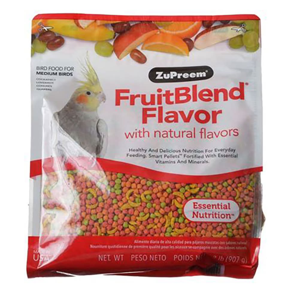 ZuPreem FruitBlend Flavor Medium Bird Food (2 lb)
