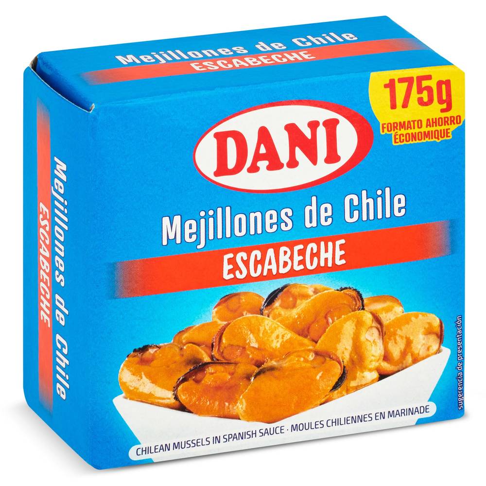 Mejillones En Escabeche Dani Lata 97 G