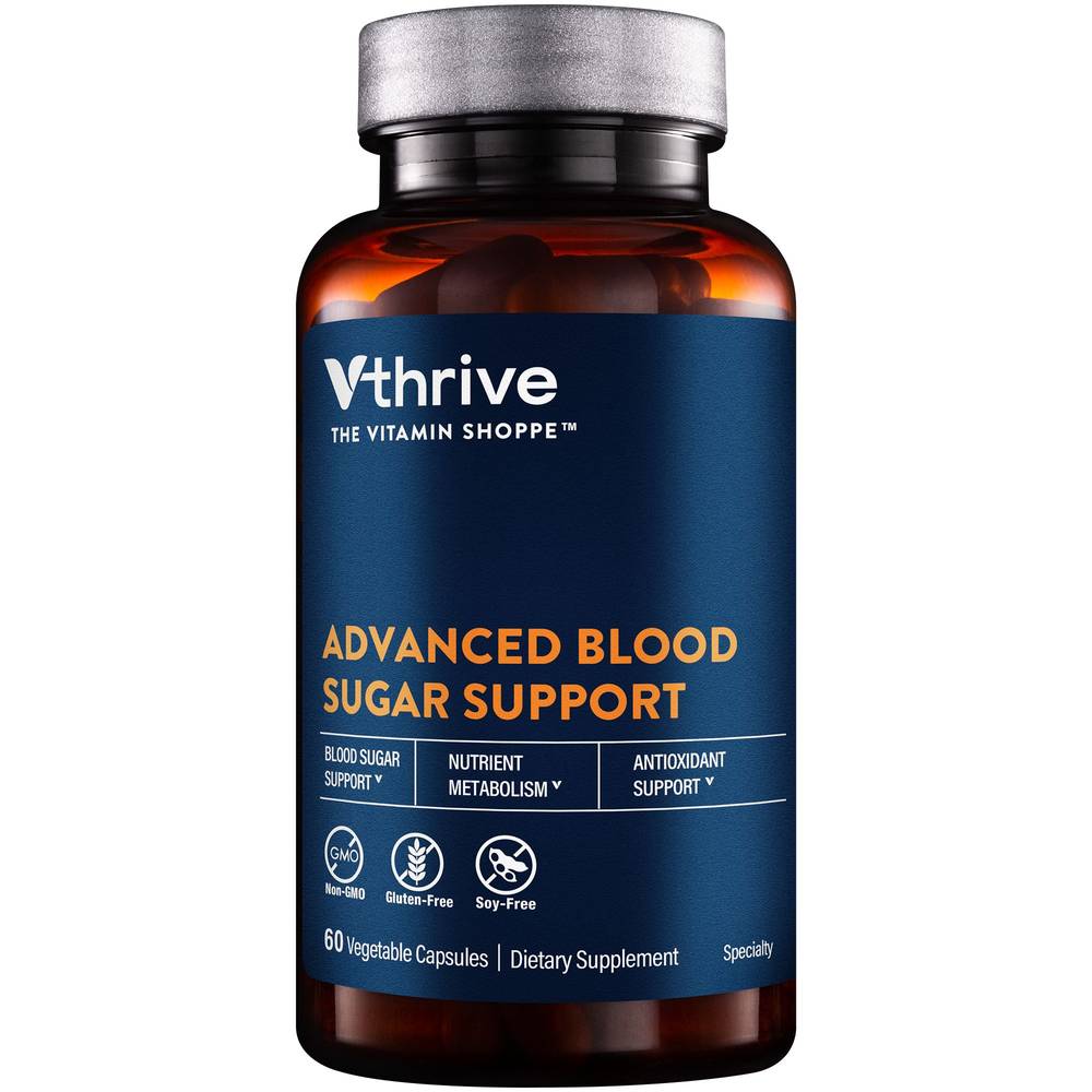 The Vitamin Shoppe Vthrive Advanced Blood Sugar Support