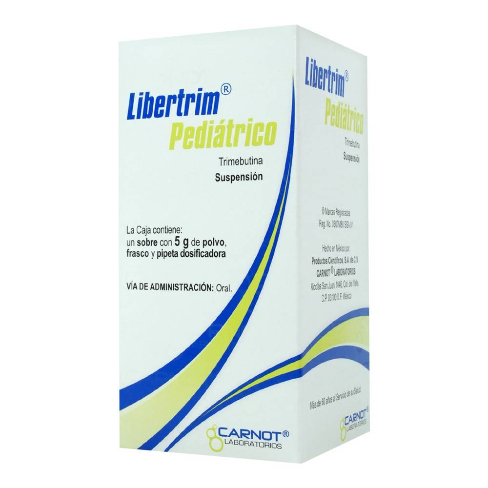 Carnot libertrim pediátrico trimebutina suspensión 0.6 g (5 g)