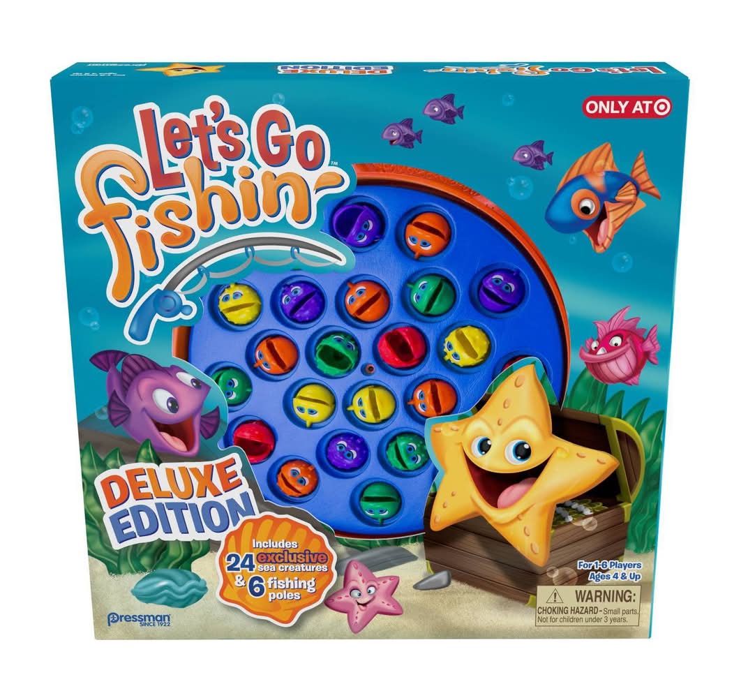Pressman Let's Go Fishin' Deluxe Game