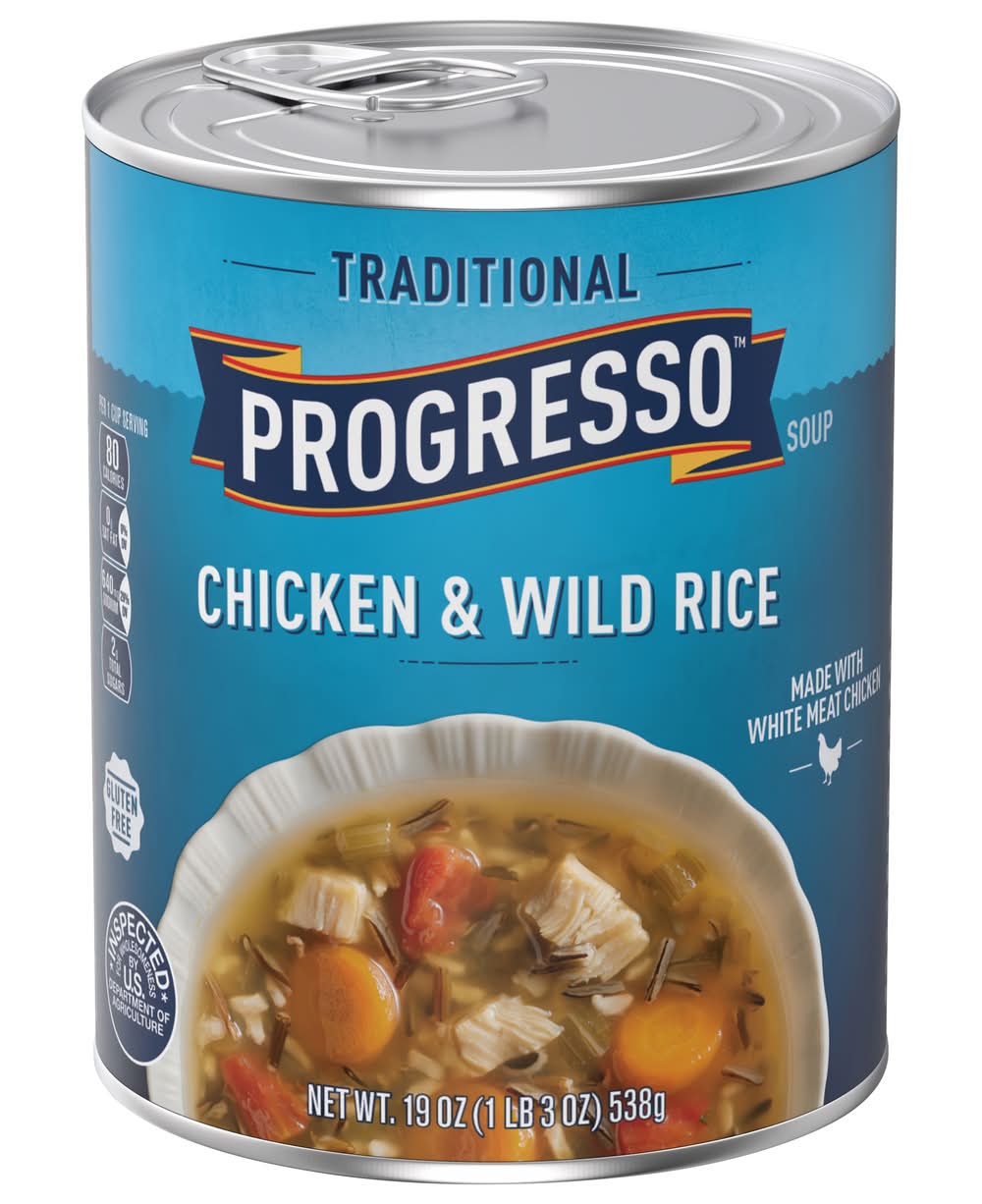 Progresso Traditional Soup, Chicken & Wild Rice (19 oz)