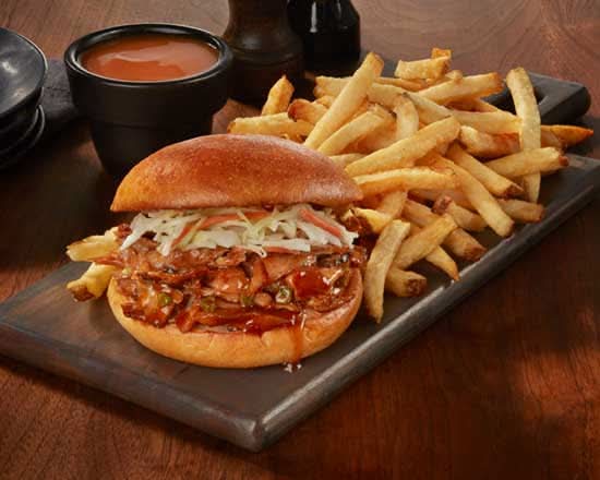 Smoky BBQ Rib Sandwich
