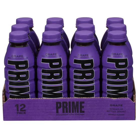 Prime Hydration Drink Variety Pack 16.9 Oz Bottle, 12 Count