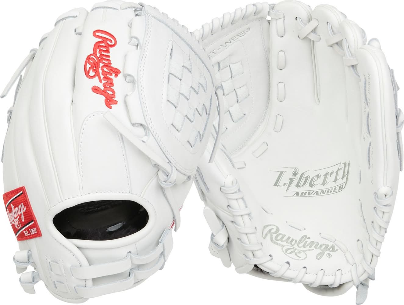 Rawlings 11.5'' Liberty Advanced Series Fastpitch Glove (White)