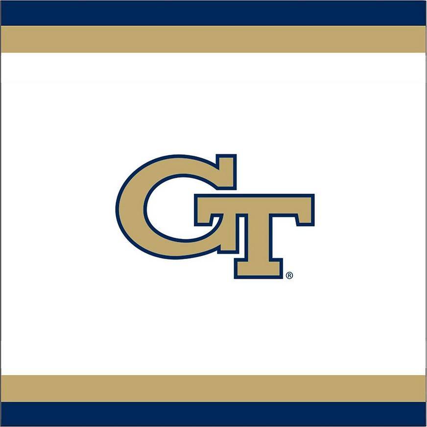 Georgia Tech Yellow Jackets Beverage Napkins 24ct