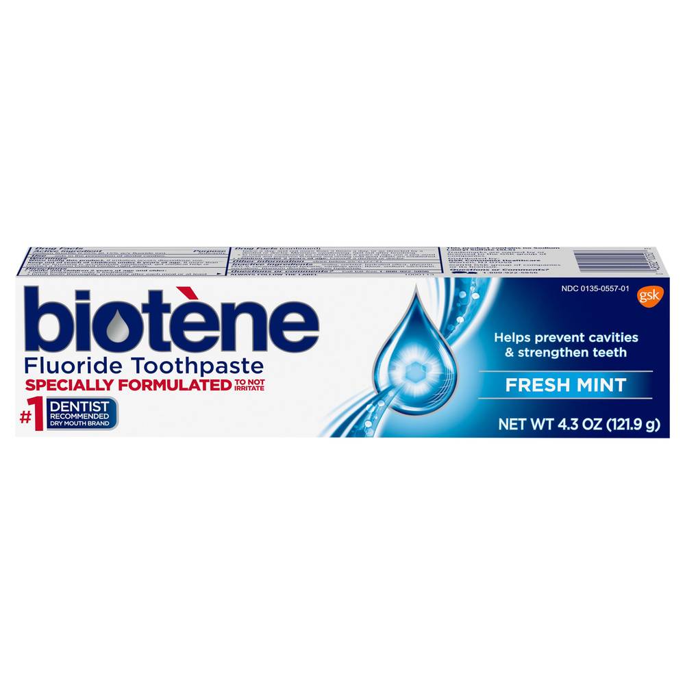 Biotene Fluoride Toothpaste Fresh Mint