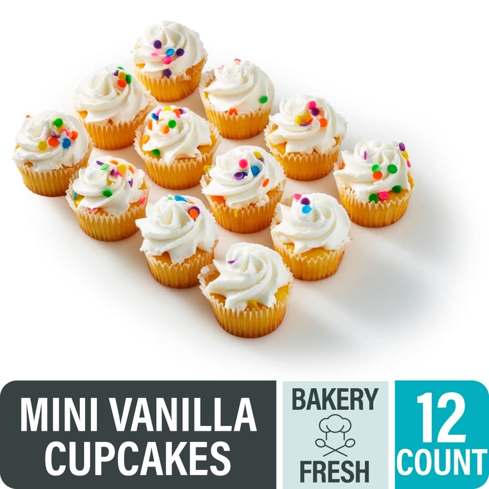 Bakery Fresh Vanilla Mini Cupcakes