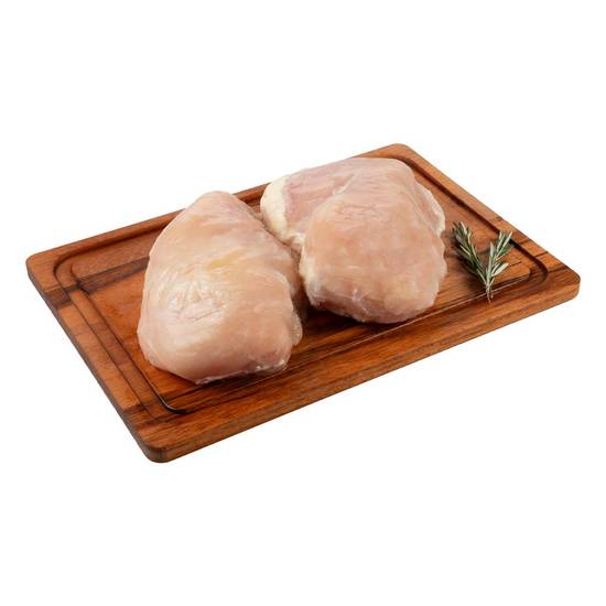 Pechuga de pollo sin hueso congelada (unidad: 500 g aprox)