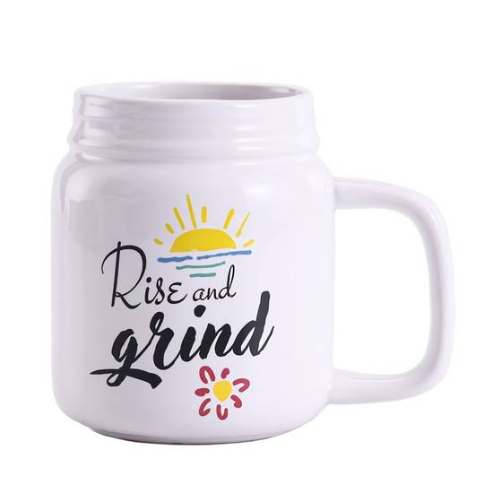 Mainstays "Rise and Grind" Mug (1 unit)