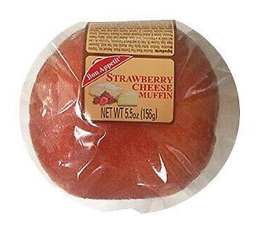 Buon Appetito Strawberry Cheese Muffin (5oz)