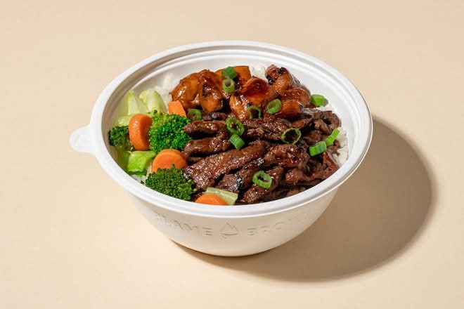 Half & Half Bowl