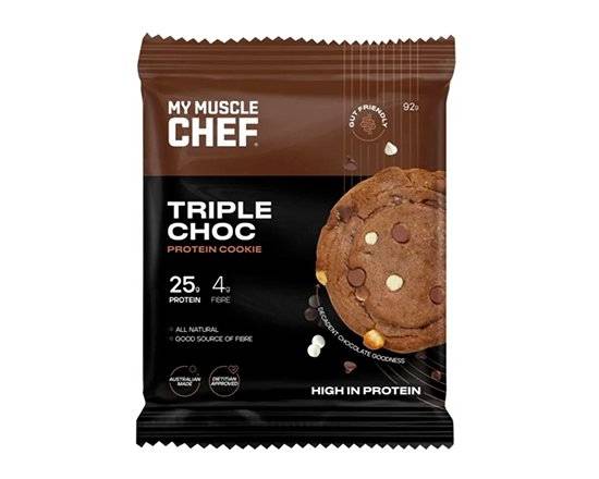 My Muscle Chef Triple Choc Protein Cookie 92g