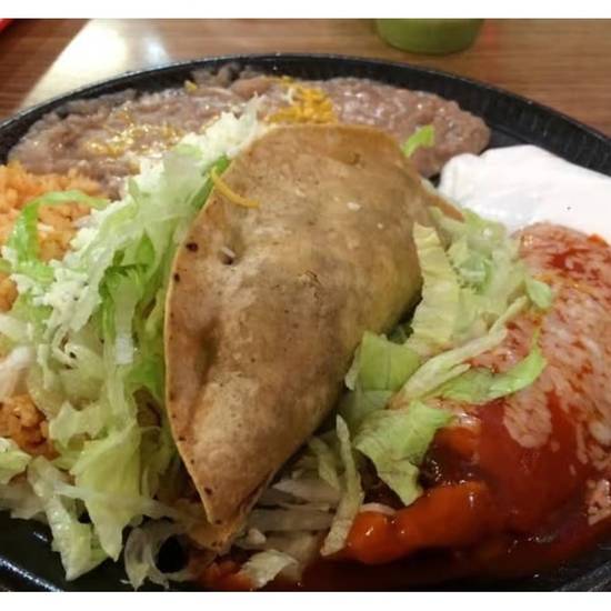 #18 Chile Rell & Beef Taco