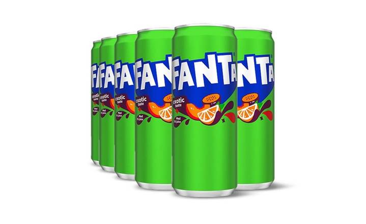 6-pack Fanta Exotic