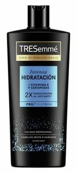 Champú hidratación intensa para cabello seco o dañado Tresemmé 685 ml.