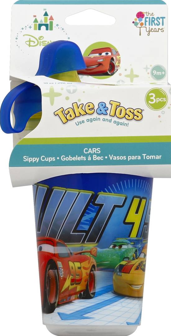 The First Years Cars 2 Sippy Cups (3 ct)