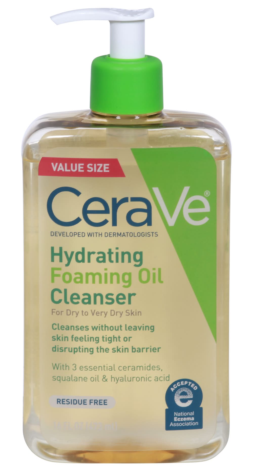 CeraVe Hydrating Foaming Oil Cleanser (16 fl oz)
