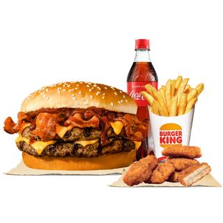 Combo Bbq Bacon king + 6 Nuggets