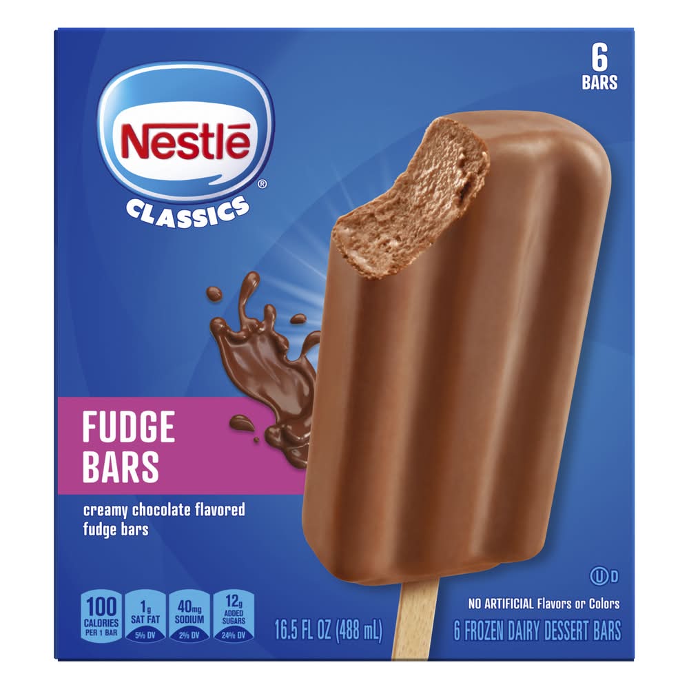 Classics Fudge Bars, Creamy Chocolate (16.5 fl oz)