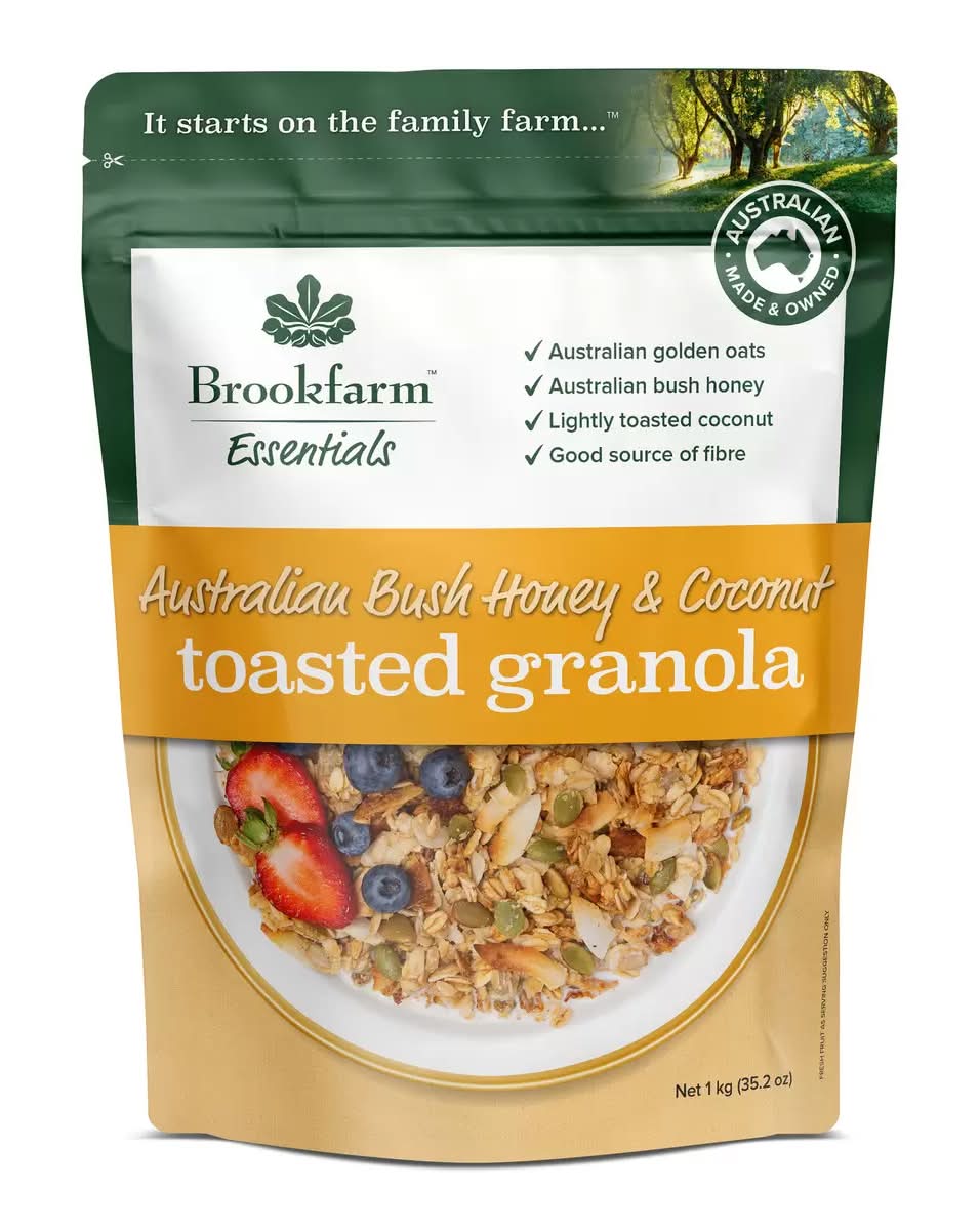 BROOKFARM ブッシュハニー&ココナッツグラノーラ 1kg