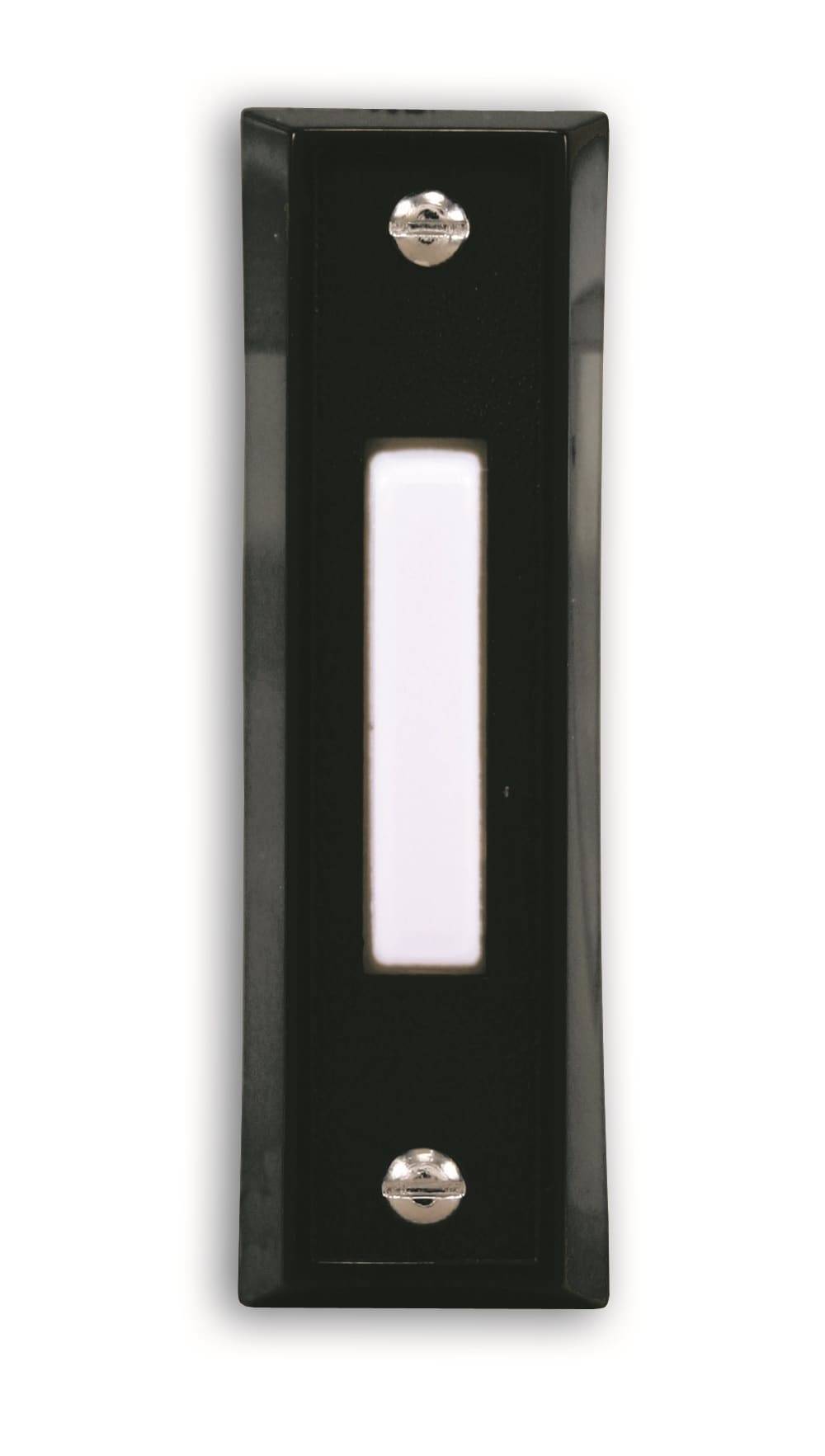 Utilitech Wired Black Doorbell Button | UT-664-03