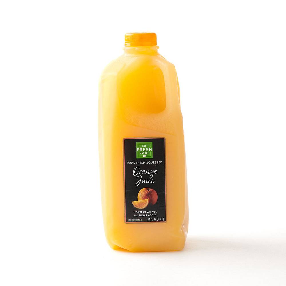 The Fresh Market Squeezed 100% Orange Juice (64 fl oz)