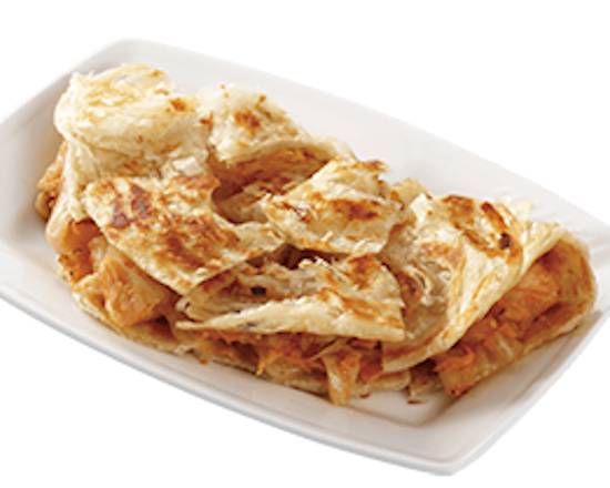 黃金泡菜手工蔥抓餅 Handmade Scallion Pancake with Golden Kimchi