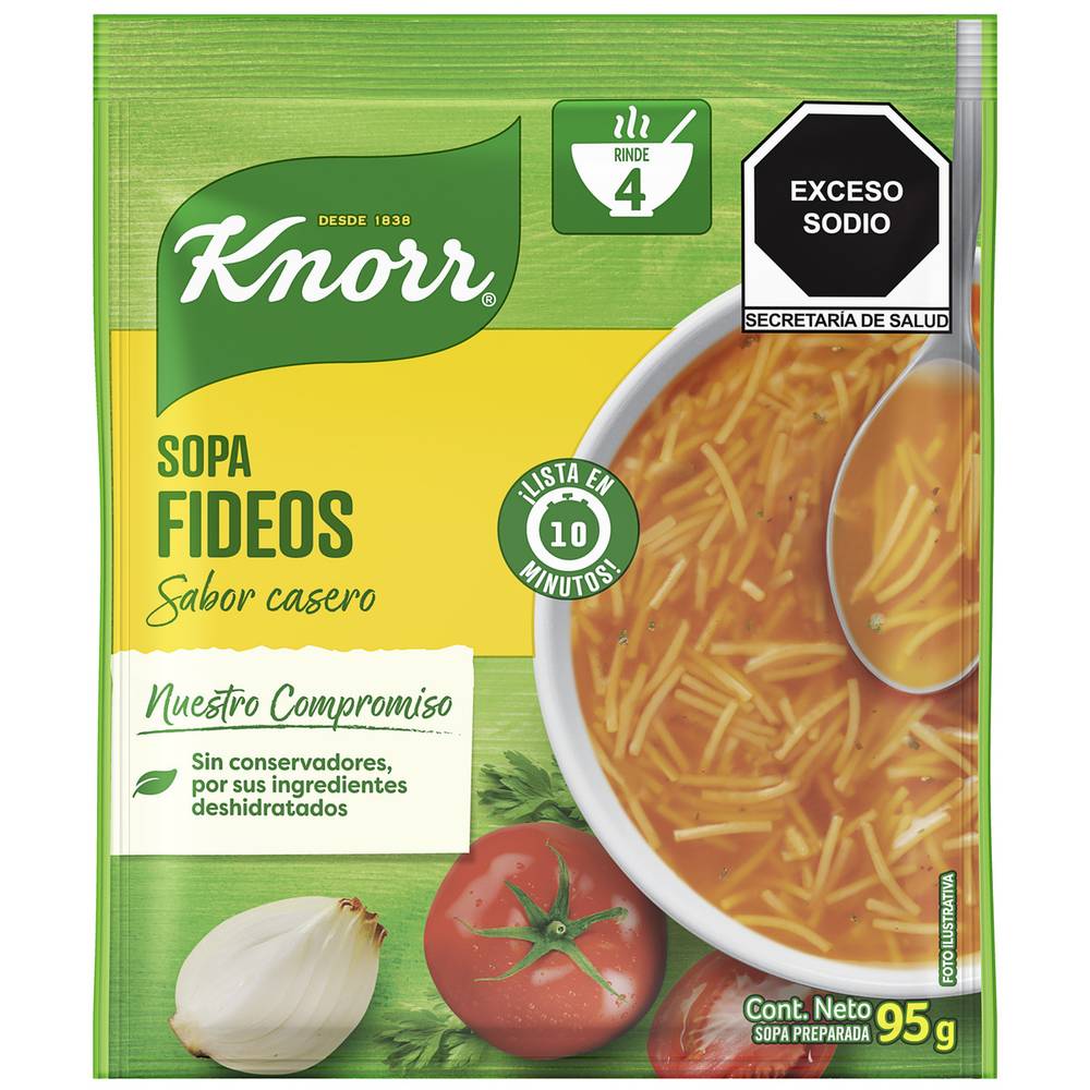Knorr · Sopa de fideos (95 g)