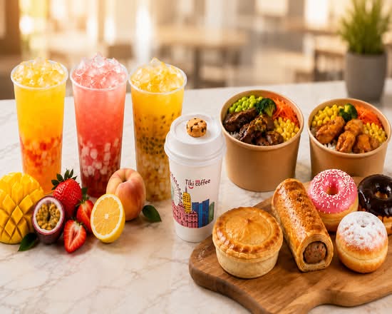 Tiki Coffeee. Donuts Shepparton (Sinopec Shepparton)