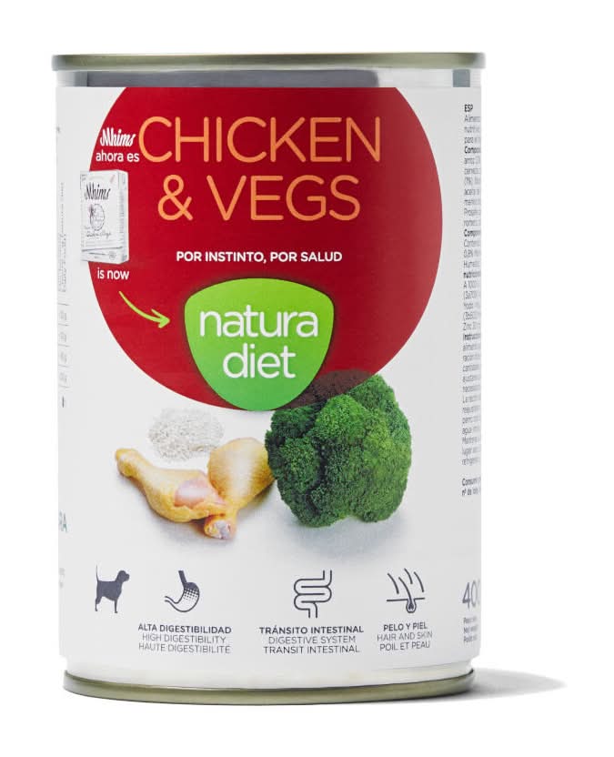 Natura Diet Dog Chicken & Vegs400G