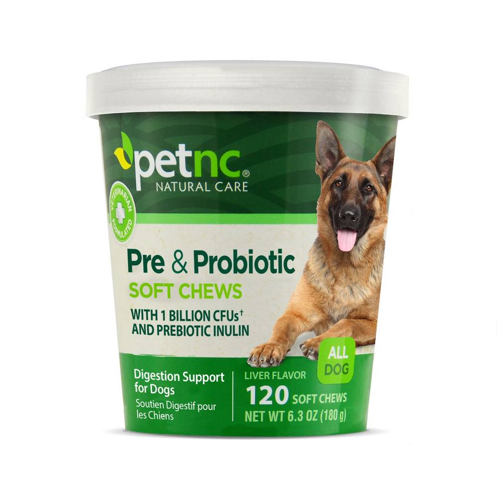 Petnc Natural Care Pre & Probiotic Digestion Support Soft Chews For Dogs (liver)