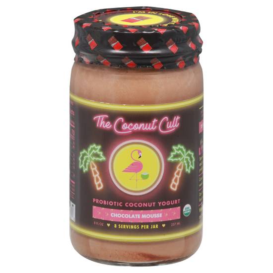 The Coconut Cult Probiotic Chocolate Mousse Coconut Yogurt