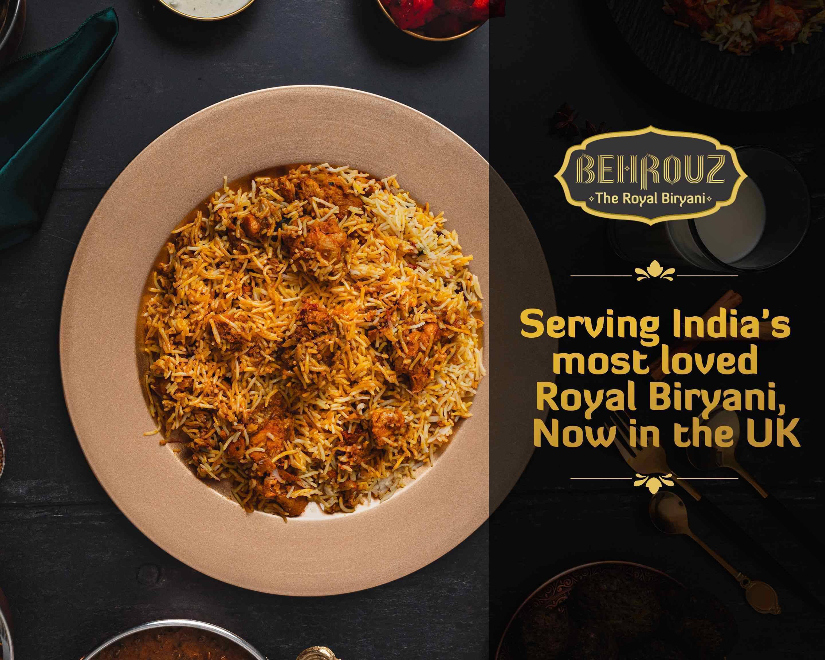Behrouz Biryani Milton Keynes Menu Takeaway in London Delivery