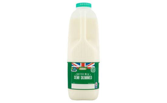 ASDA Semi Skimmed Milk 2pts