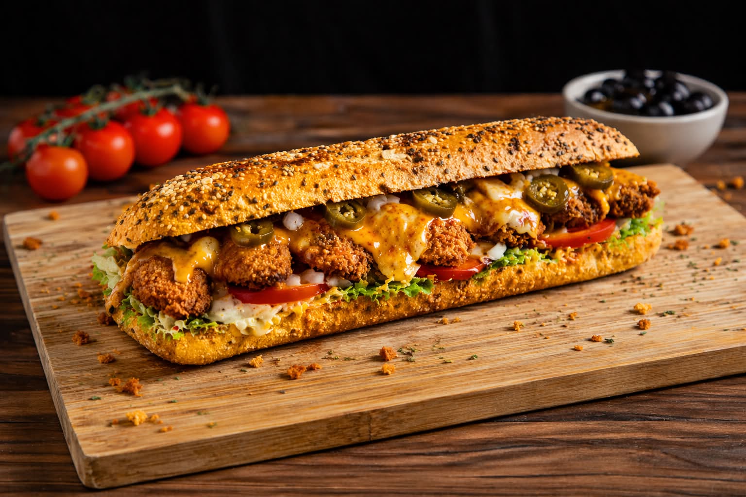 🌶🍗🥪 Sandwich latino