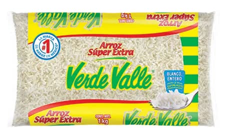 Verde Valle · Arroz blanco súper extra (900 g)