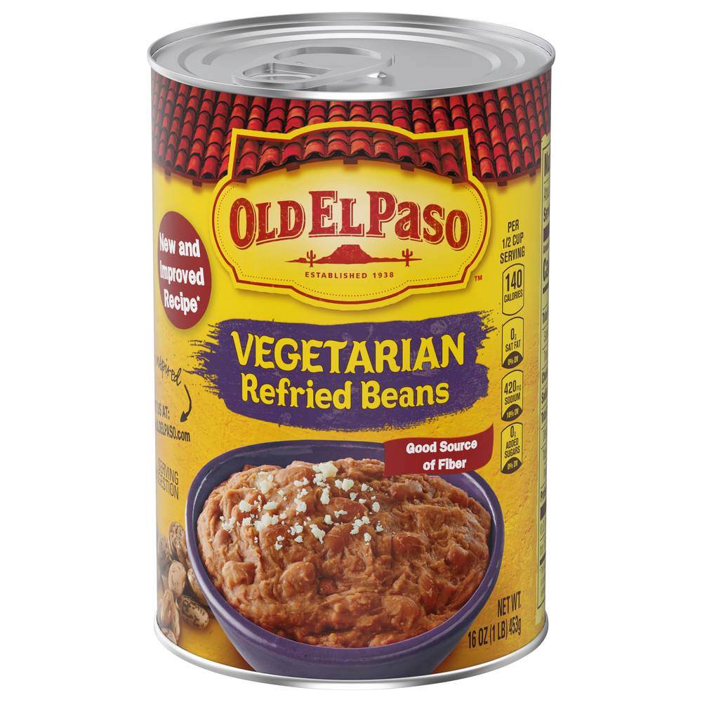 Old El Paso Vegetarian Refried Beans (16 oz)