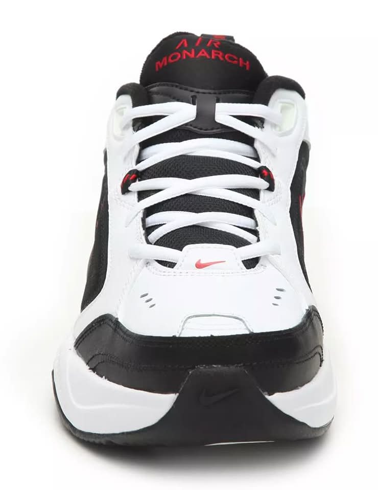 Nike Air Monarch Iv Training Shoe - Men's (White/Red/Black Extra