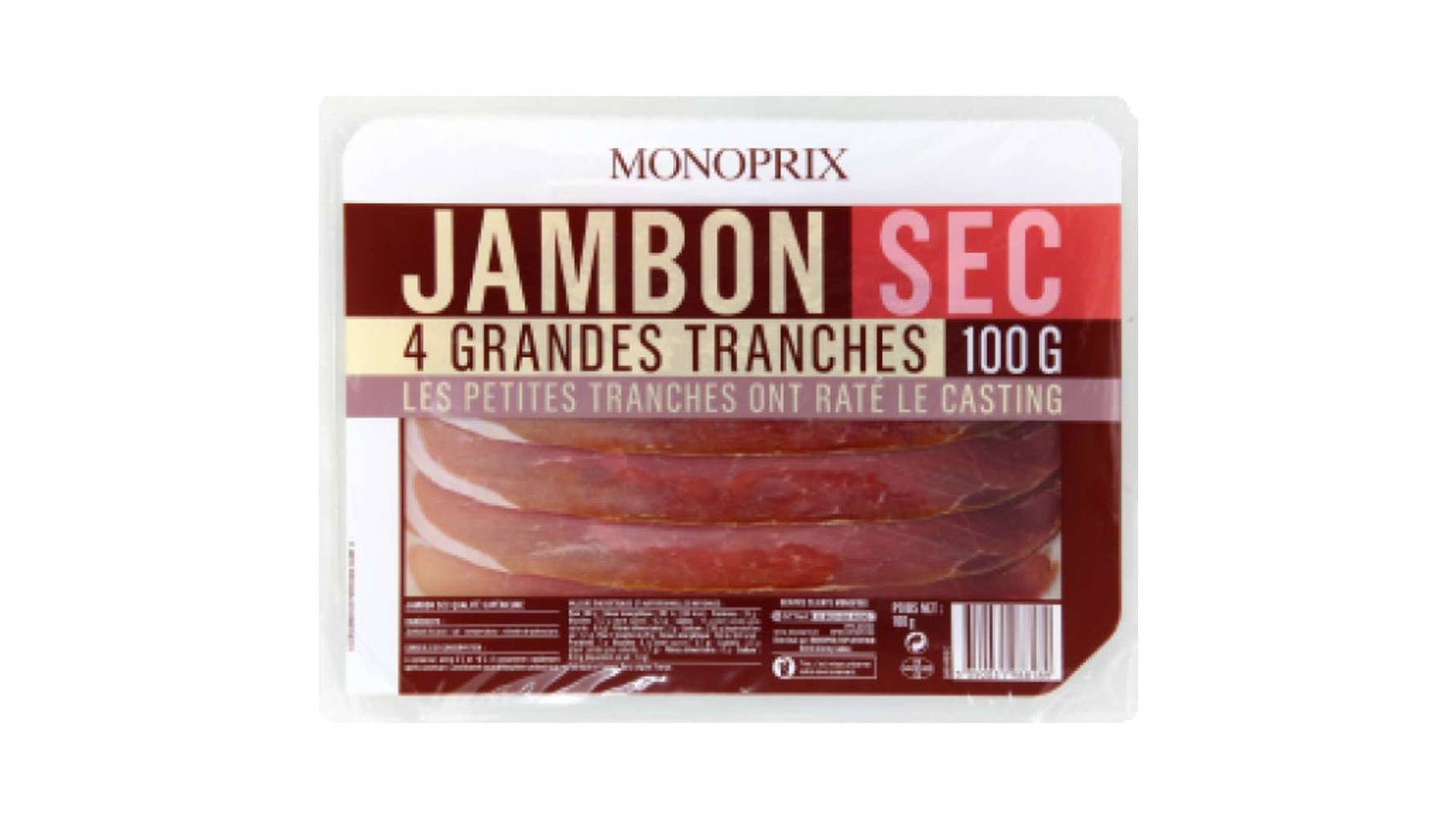 Monoprix - Jambon sec