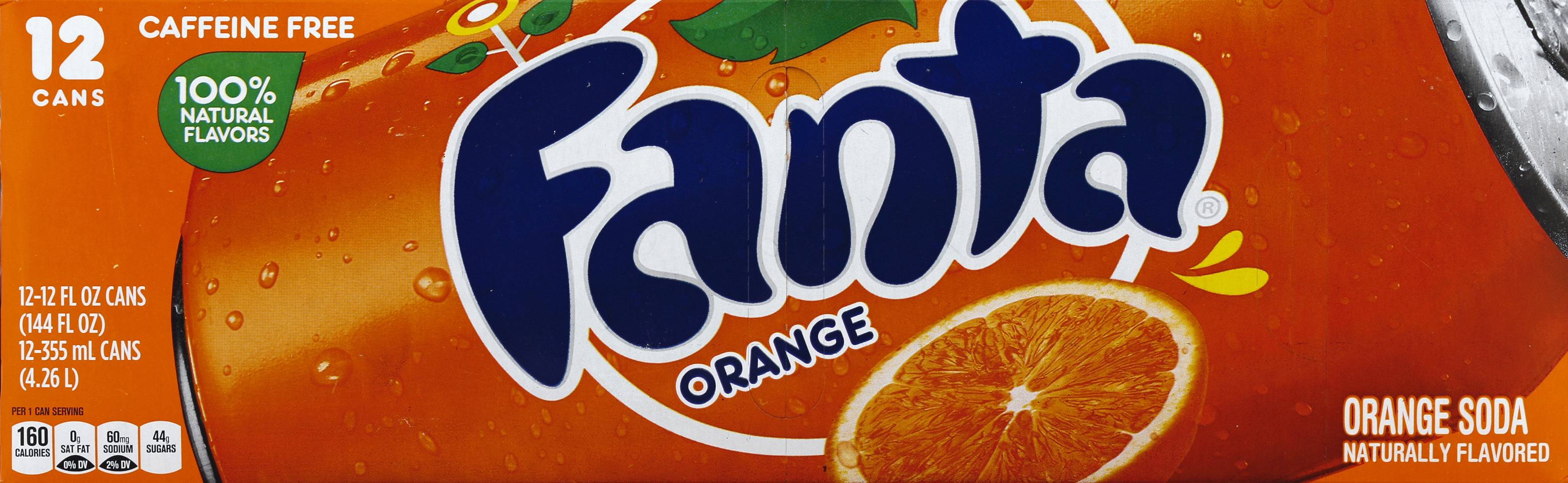 Fanta Orange Soda (12 x 12 fl oz)