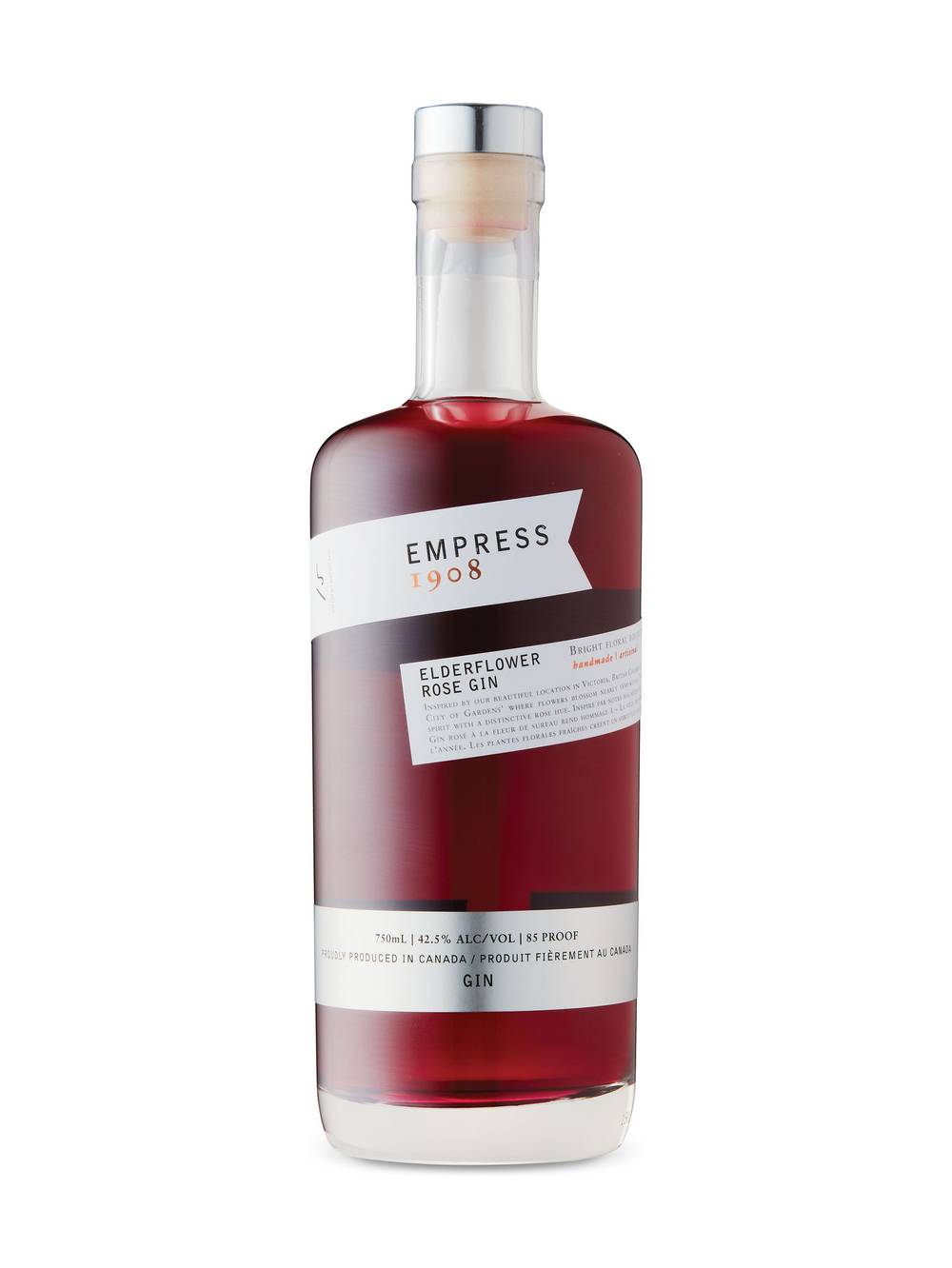 Empress 85 Proof Elderflower Rose Gin (750 ml)