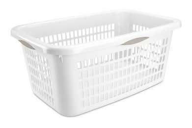 Brightroom Laundry Basket, White