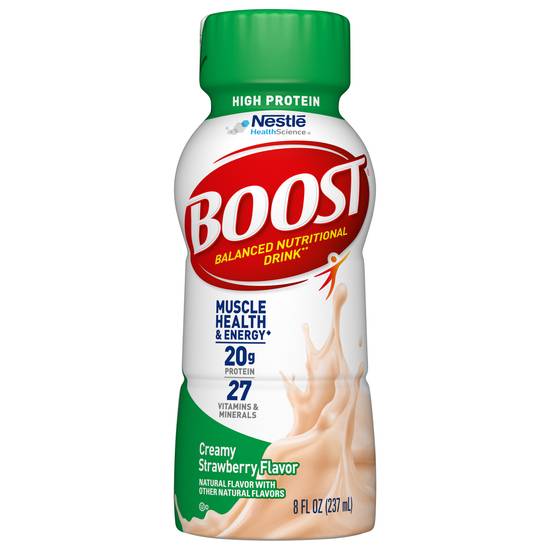 Boost High Protein Creamy Strawberry Complete Nutritional Drink (8 fl oz)